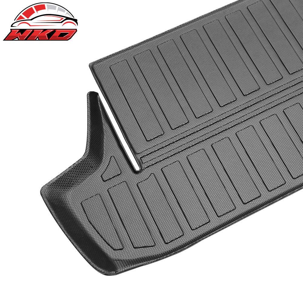 Fits 10-25 Toyota 4Runner W/7 Seat Rear Cargo Liner Trunk Tray Mat Cover 3D TPE