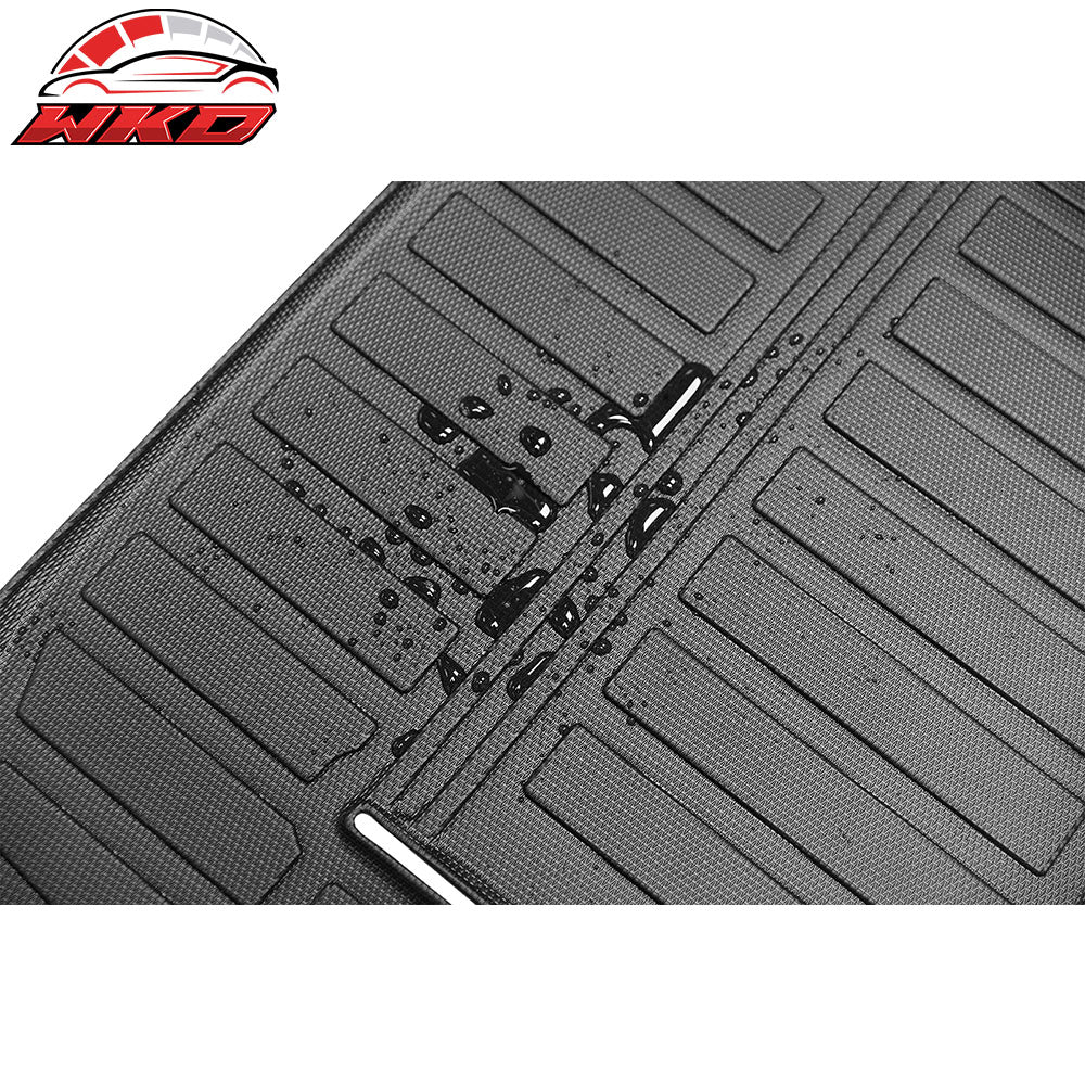 Fits 10-25 Toyota 4Runner W/7 Seat Rear Cargo Liner Trunk Tray Mat Cover 3D TPE