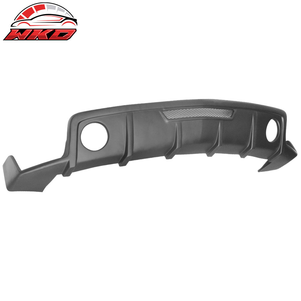 Fits 10-15 Chevrolet Camaro ZL1 MB Style Rear Diffuser Bumper Cover Fin PP