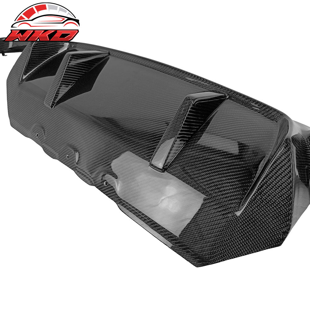 Closeout! Fits 11-16 BMW F10 M5 M-Tech Style Rear Bumper Diffuser Carbon Fiber