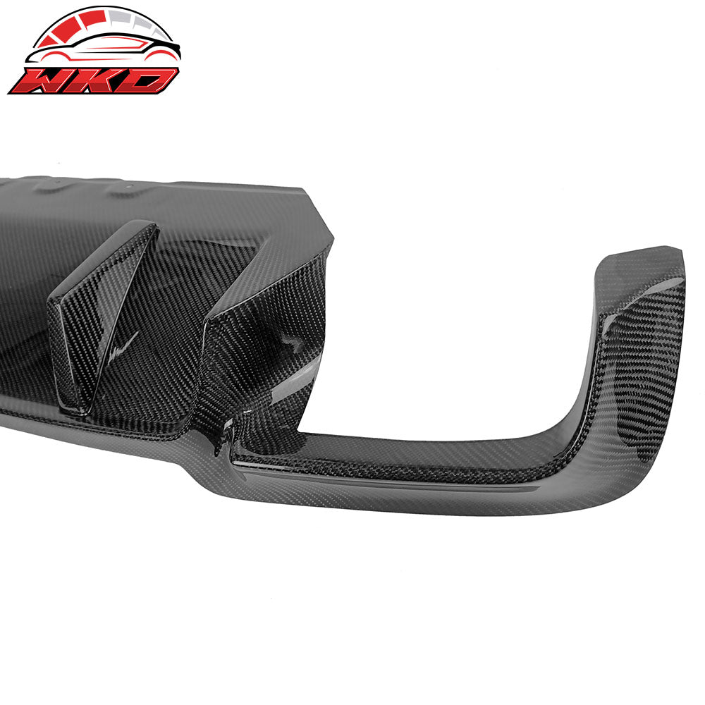 Closeout! Fits 11-16 BMW F10 M5 M-Tech Style Rear Bumper Diffuser Carbon Fiber