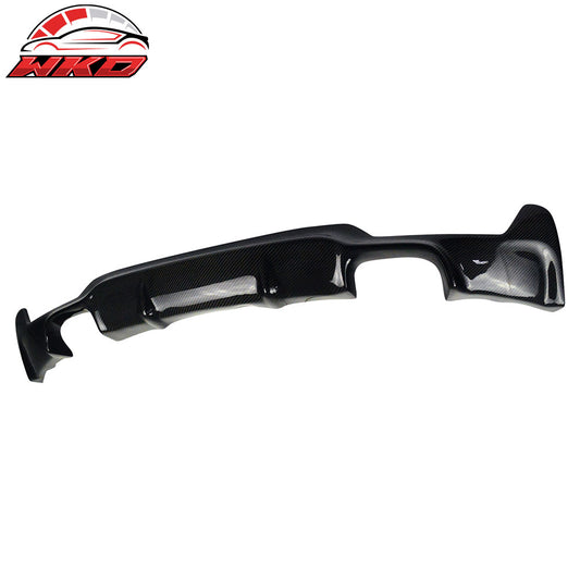 Closeout! Wholesale 14-20 BMW F32 M Sport Rear Bumper Diffuser V Style Carbon Fiber
