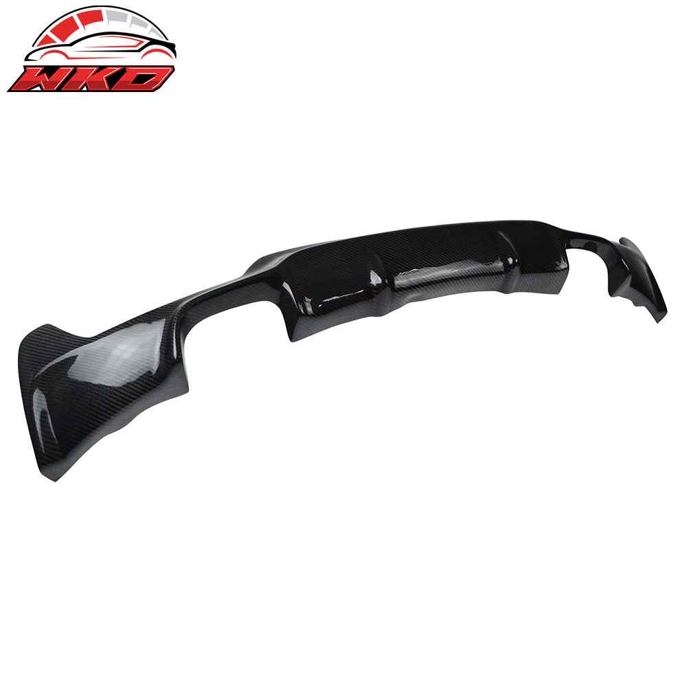 Closeout! Fits 14-20 BMW F32 M Sport Rear Bumper Diffuser V Style Carbon Fiber
