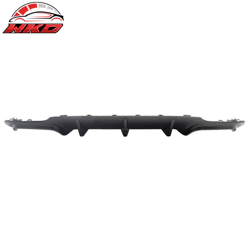Fits 12-14 Benz W204 C-Class C180 C250 C300 C350 C63 AMG Rear Bumper Diffuser