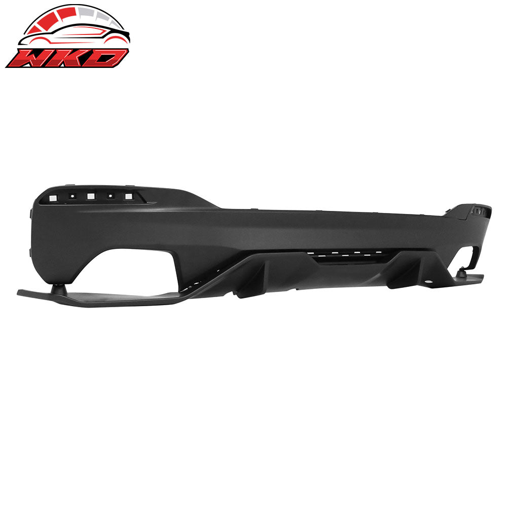 Fits 17-22 BMW 5 Series G30 M Sport MP Style Type 2 Rear Bumper Lip Diffuser PP