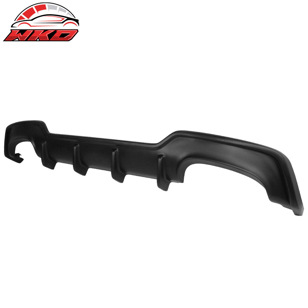 Fits 19-22 Toyota Corolla E210 Hatchback 5Dr T Style Matte Black Rear Diffuser