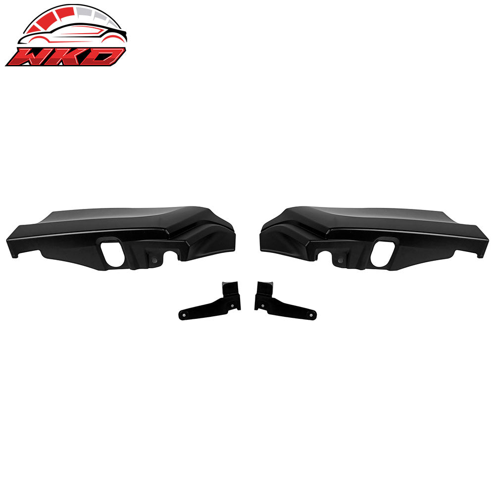 Fits 15-21 Subaru WRX STI Rear Bumper Lip Diffuser Side Aprons Valance Canard PP