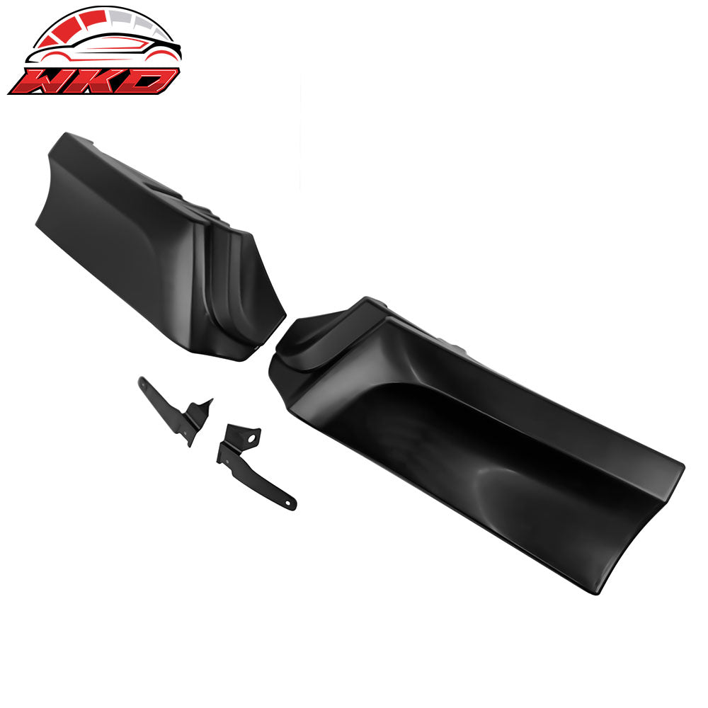 Fits 15-21 Subaru WRX STI Rear Bumper Lip Diffuser Side Aprons Valance Canard PP