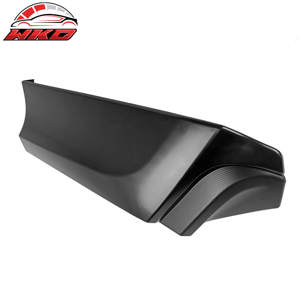 Fits 15-21 Subaru WRX STI Rear Bumper Lip Diffuser Side Aprons Valance Canard PP