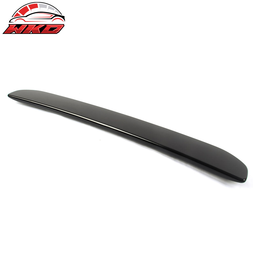 Fits 15-21 Subaru WRX & STI Style Rear Bumper Lip Diffuser Apron Gloss Black
