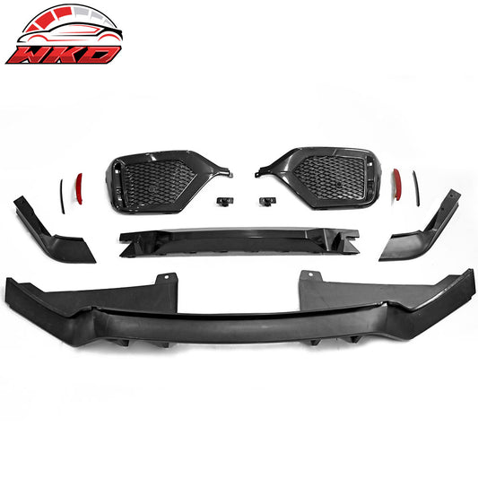2017-21 Honda Civic Hatchback Type R Rear Bumper Garnish Conversion Kit - PP | Wholesale