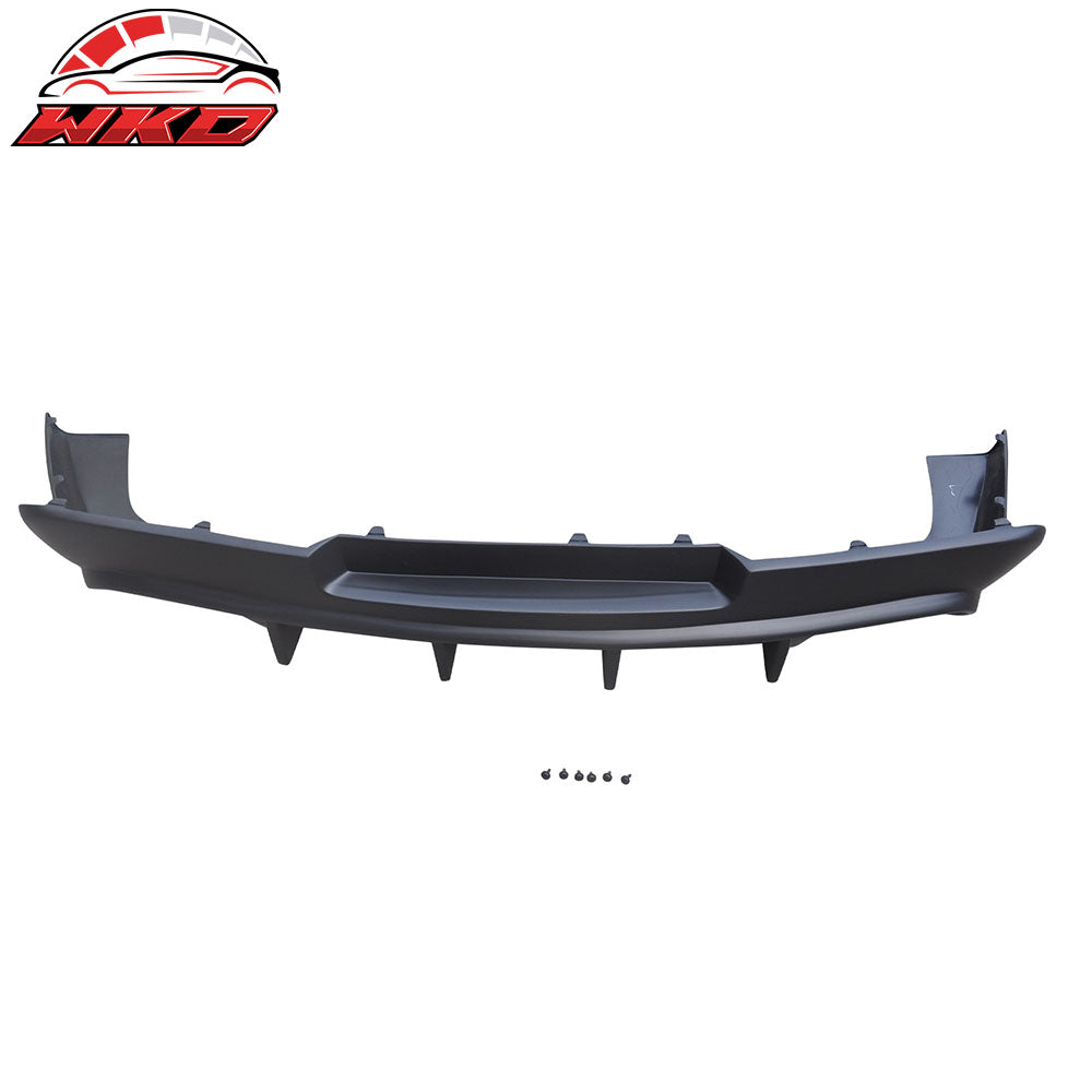 Fits 14-15 Chevy Camaro ZL1 Rear Diffuser Bumper Lip Lower Valance PP Spats Kit