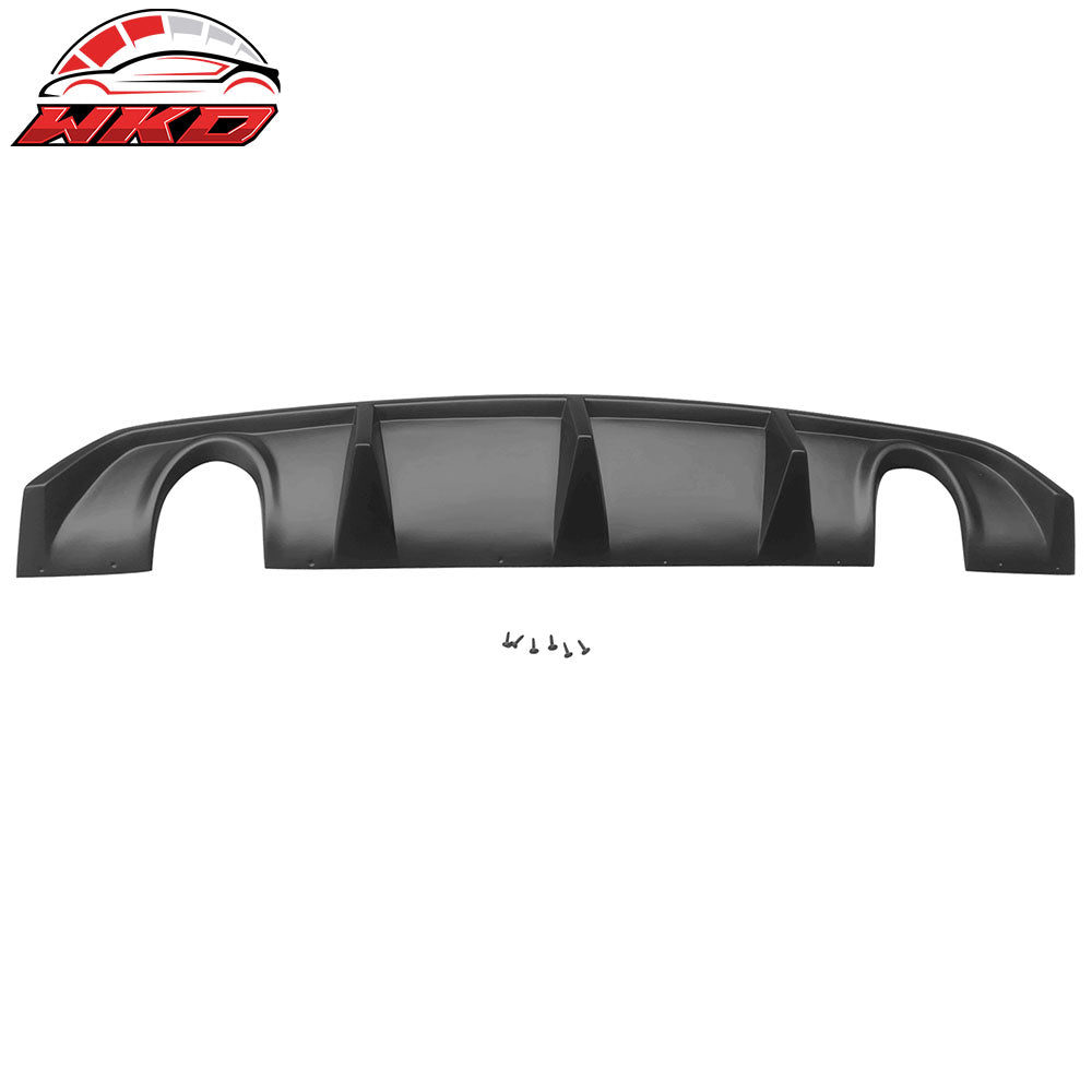 Fits 12-14 Dodge Charger SRT8 OE Style Rear Lip Bumper Valance Diffuser PP
