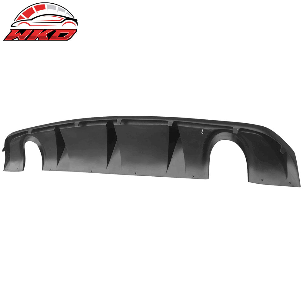 Fits 12-14 Dodge Charger SRT8 OE Style Rear Lip Bumper Valance Diffuser PP