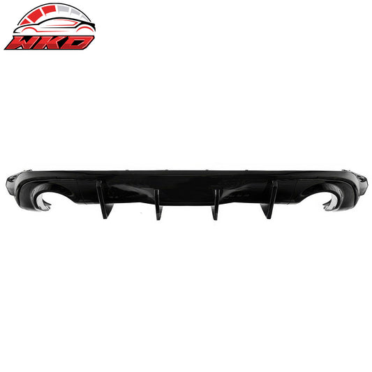 Wholesale 2011-2024 Dodge Durango Rear Bumper Lip Diffuser V2 Gloss Black Apron - Bulk Orders & Dealer Pricing Available