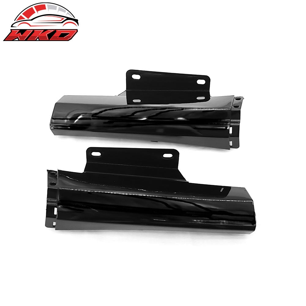 Fits 24-26 Mustang 7th Gen S650 Competition PP Rear Bumper Diffuser Gloss Black