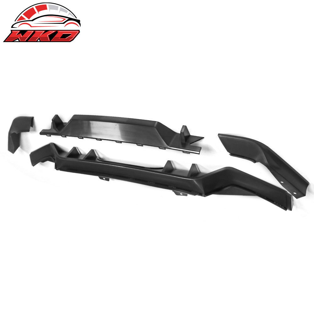 Fits 17-21 Honda Civic Hatchback Type R Rear Bumper Lip Conversion Kit - PP