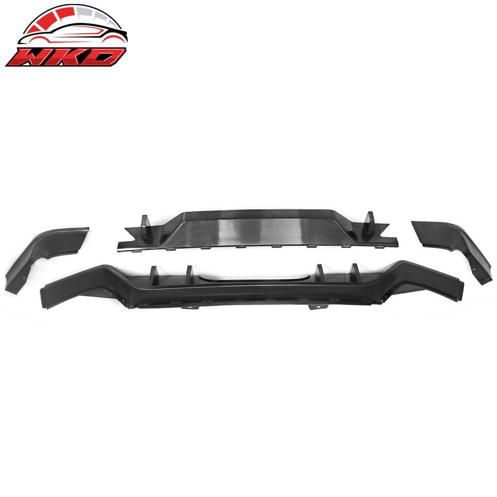 Fits 17-21 Honda Civic Hatchback Type R Rear Bumper Lip Conversion Kit - PP
