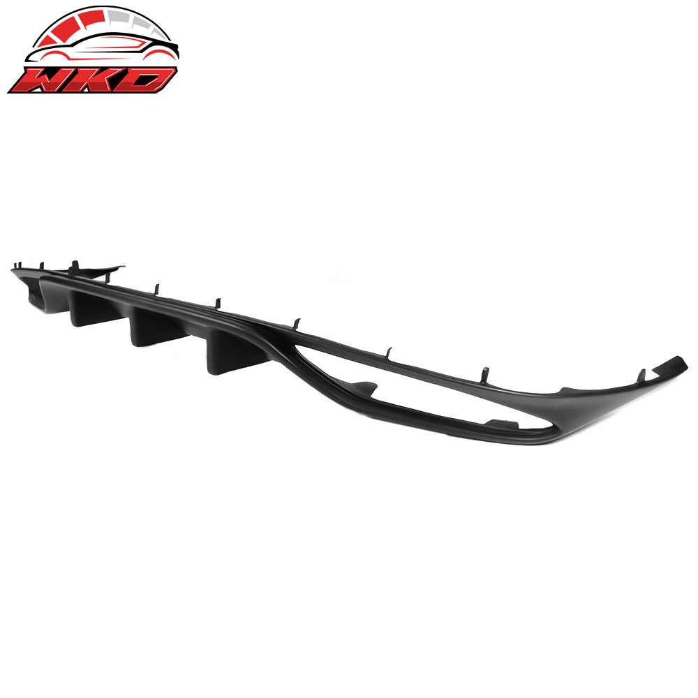 Fits 13-20 Lexus GS350 GS200t GS300 Rear Bumper Lip Diffuser 3 Fins Unpainted PP