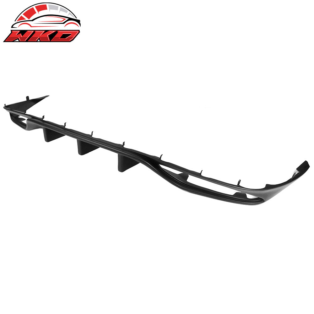 Fits 13-20 Lexus GS350 GS200t GS300 Rear Bumper Lip Diffuser 3 Fins Unpainted PP