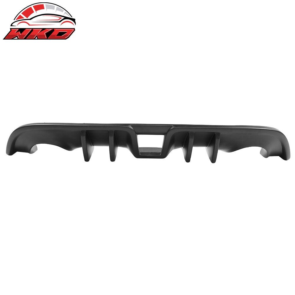 2009-20 Nissan 370Z Rear Bumper Lip Diffuser Valance Vortex Shark 4 Fins - PP | Wholesale Default Title - Wikond Auto