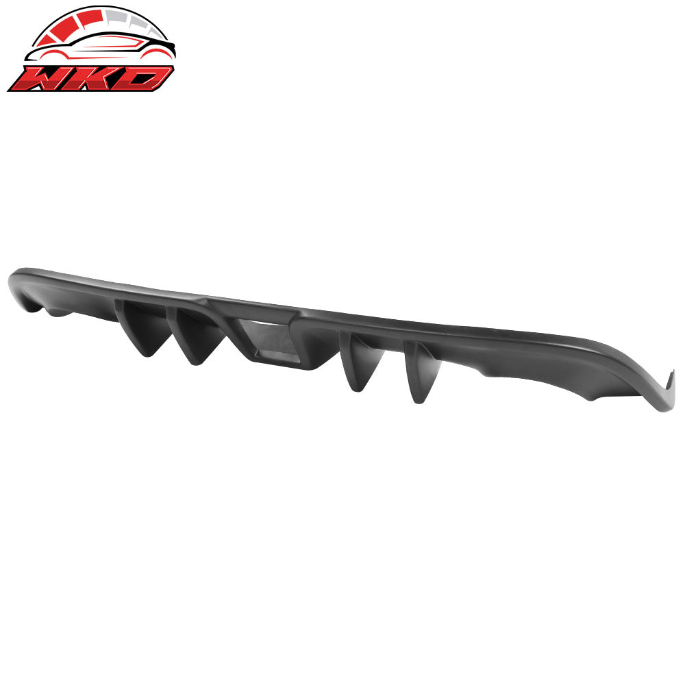 Fits 09-20 Nissan 370Z Rear Bumper Lip Diffuser Valance Vortex Shark 4 Fins - PP