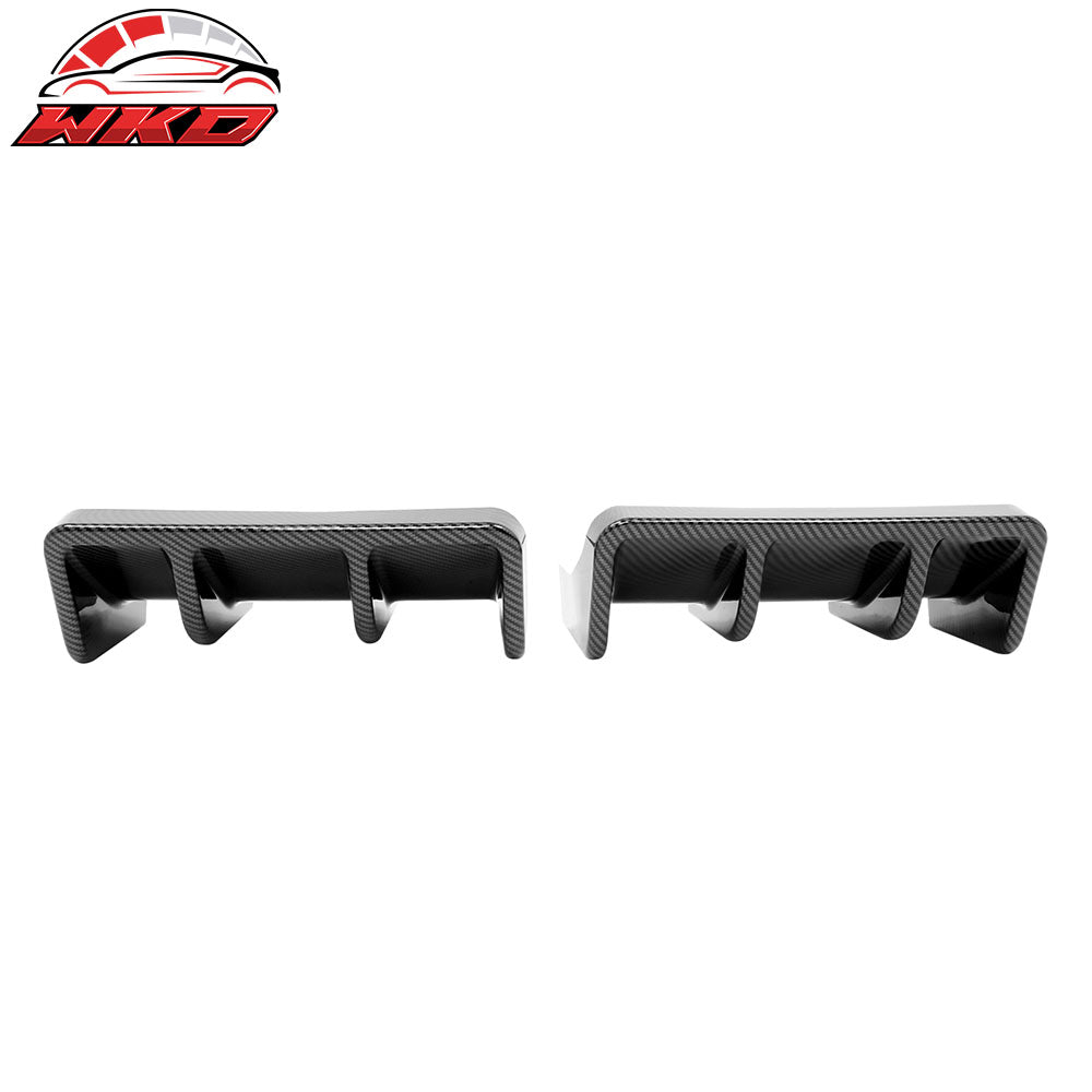 2022-26 Toyota GR86/Subaru BRZ JDM Style Carbon Fiber Print 2PC Rear Diffuser | Wholesale