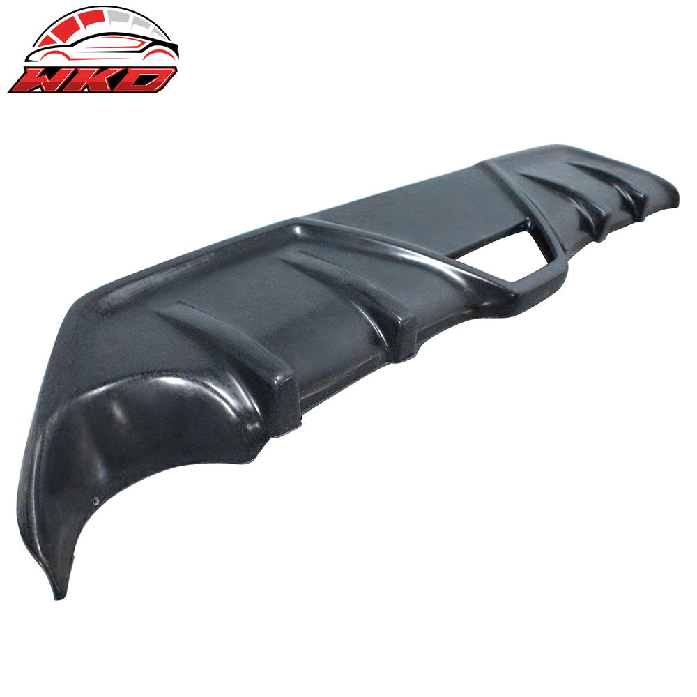 Fits 14-16 Scion tC Ikon Style Rear Bumper Diffuser Guard Spoiler Unpainted PU