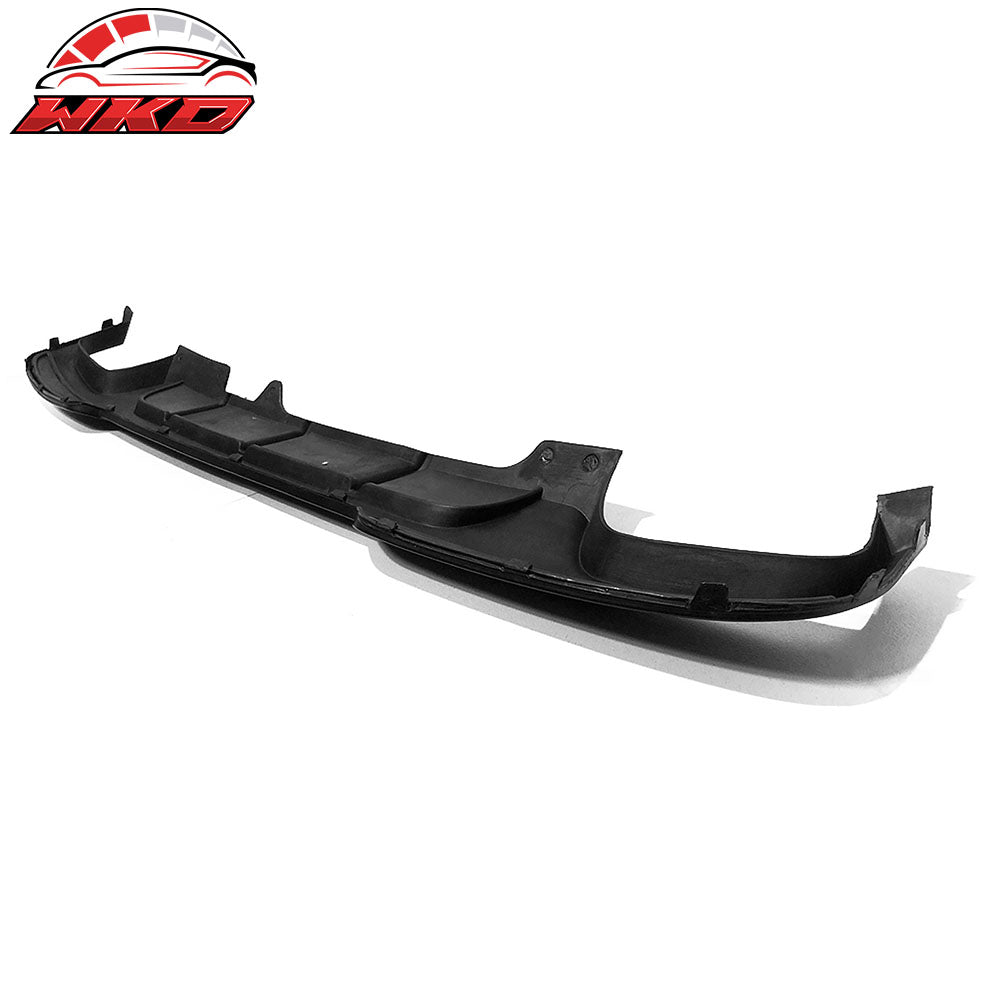 For 11-15 BMW F10 5-Series MT Style Rear Bumper Lip Diffuser Valance Splitter PU