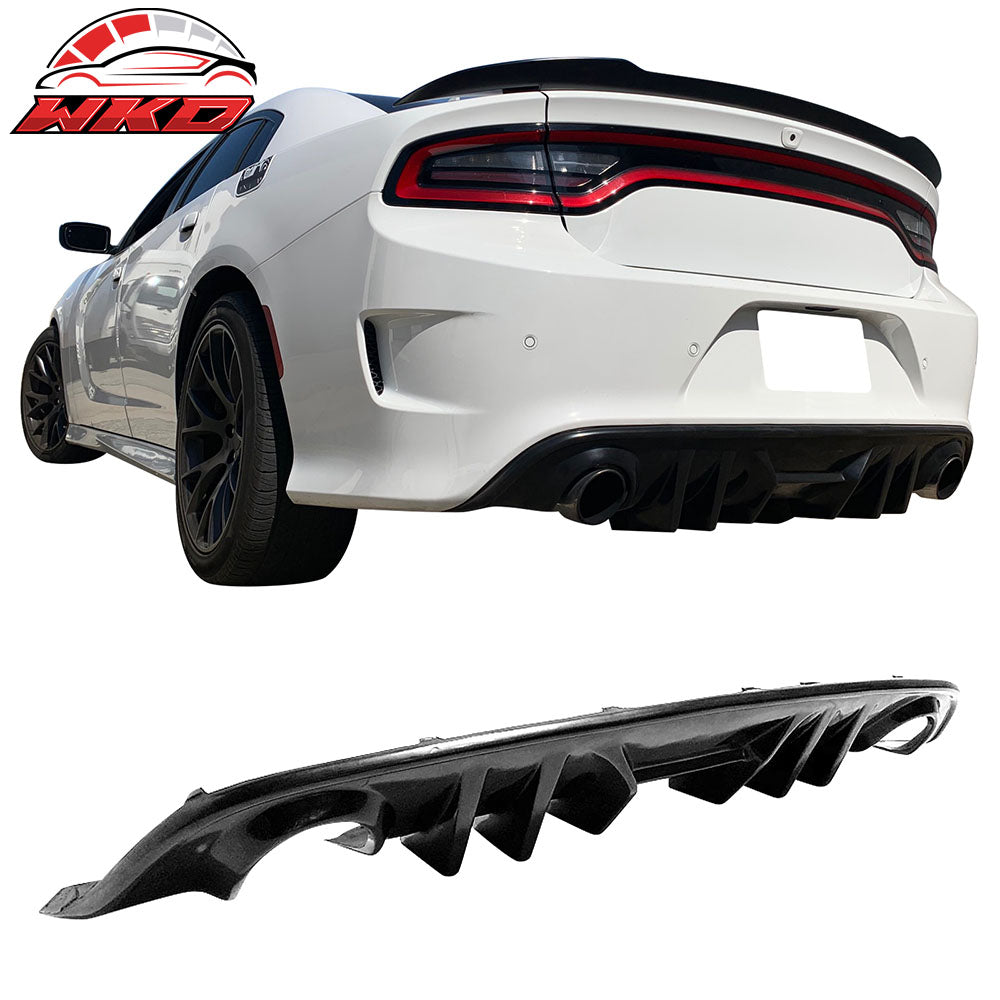 Wholesale 15-23 Dodge Charger SRT & Scat Pack MDP V2 Style Rear Bumper Lip Diffuser PU