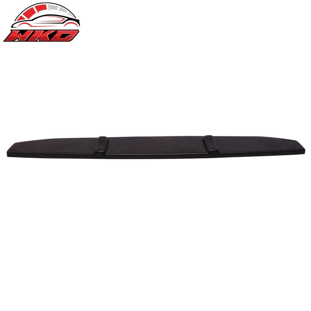 Fits 13-14 Ford Mustang V6 V8 Unpainted Black Rear Shark Fin Bumper Diffuser PU