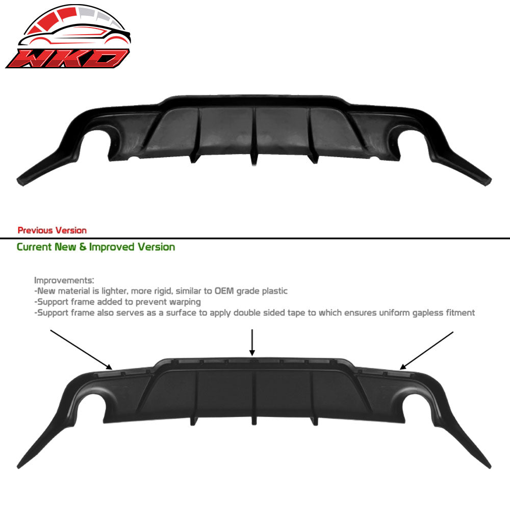 Fits 06-13 Lexus IS250 IS350 DMR Style Rear Bumper Lip Diffuser Body Kit - PP