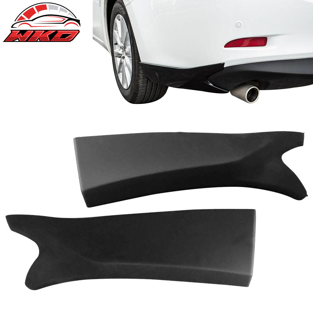 Fits 14-17 Mazda 6 2PCS Rear Bumper Lip Diffuser Splitter Aprons