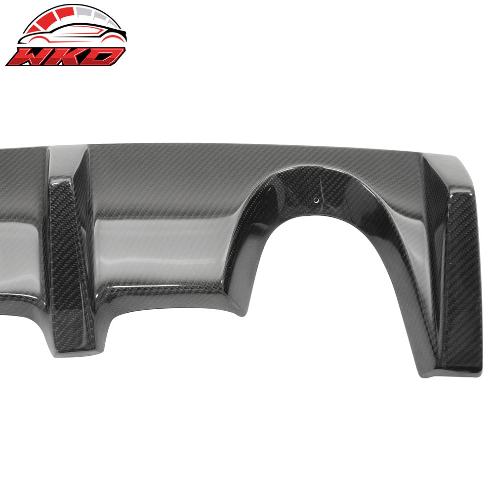 Fits 03-09 350Z Z33 Carbon Fiber Rear Bumper Diffuser Lip Spoiler