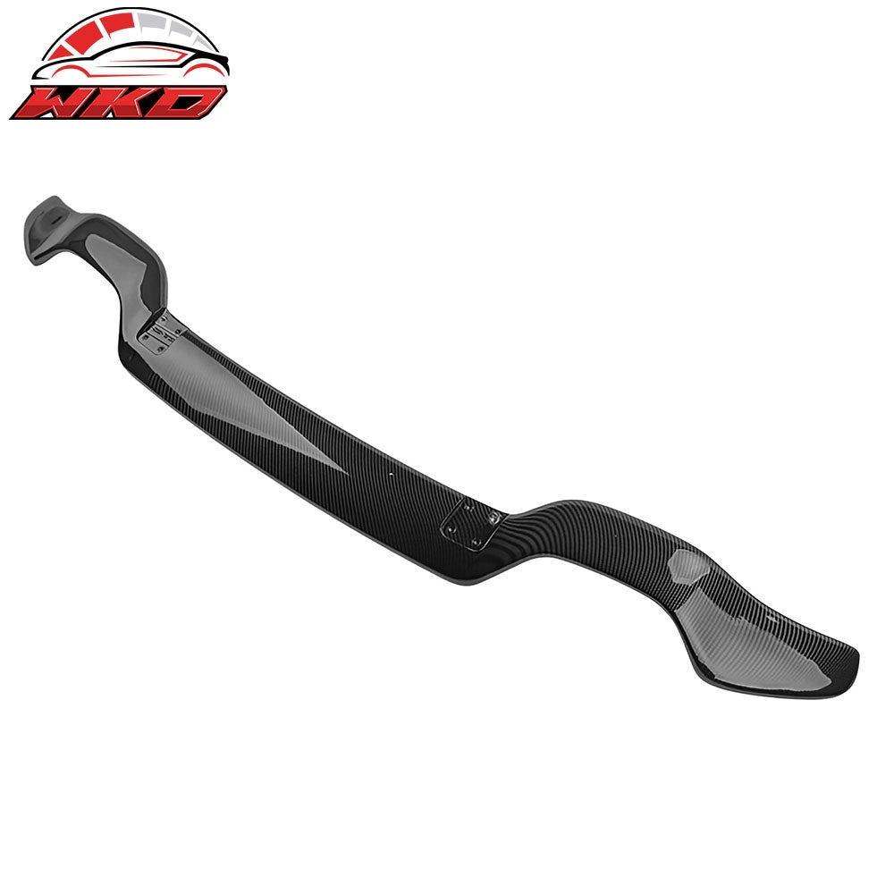 For 08-14 Subaru Impreza WRX 5DR STI Rear Bumper Lip Splitter Carbon Fiber Print