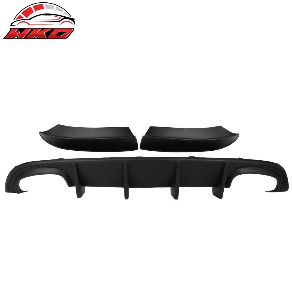 2015-23 Dodge Charger Quad Exhaust Rear Diffuser + Side Aprons Unpainted PP | Wholesale