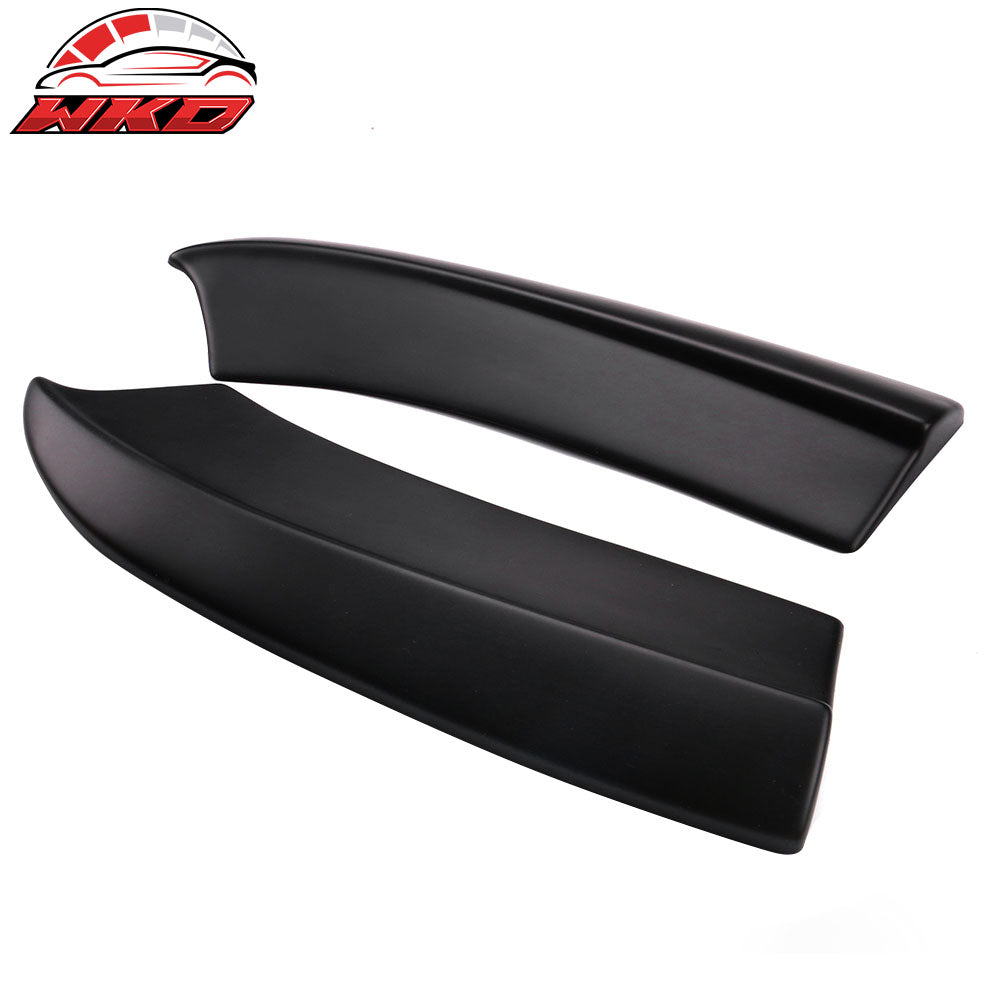 Fits 15-23 Dodge Charger Quad Exhaust Rear Diffuser + Side Aprons Unpainted PP