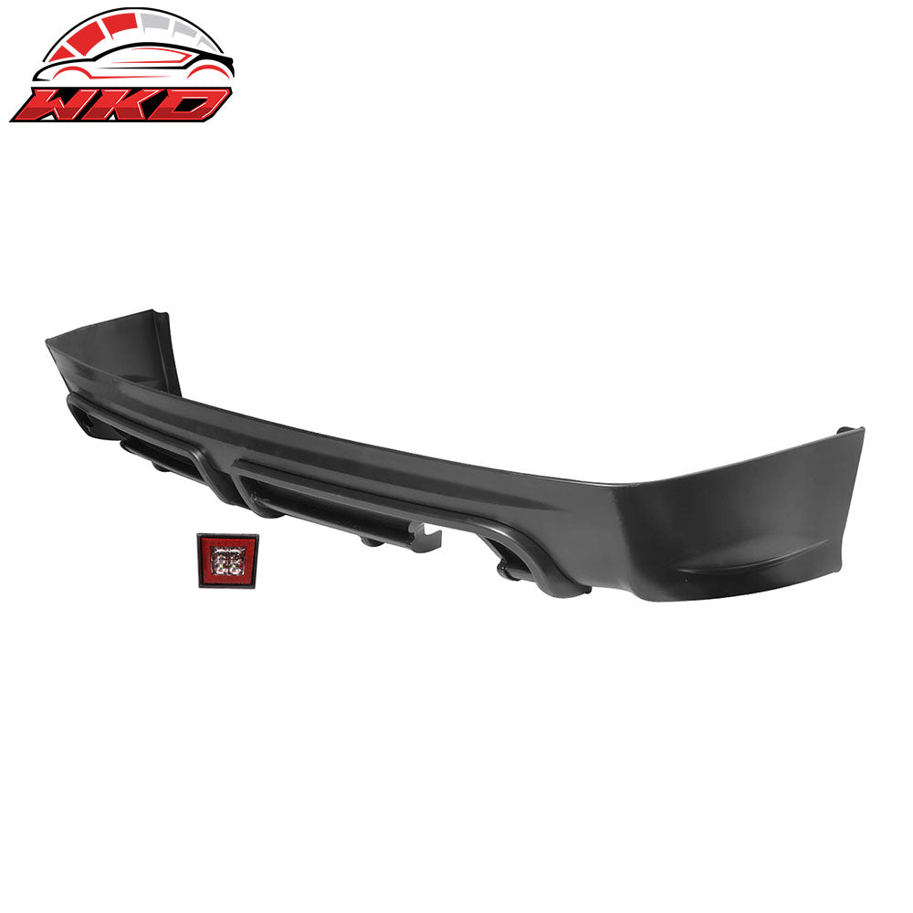 2006-11 Honda Civic Mugen RR Style Rear Bumper Diffuser Red 3rd Brake Light | Wholesale