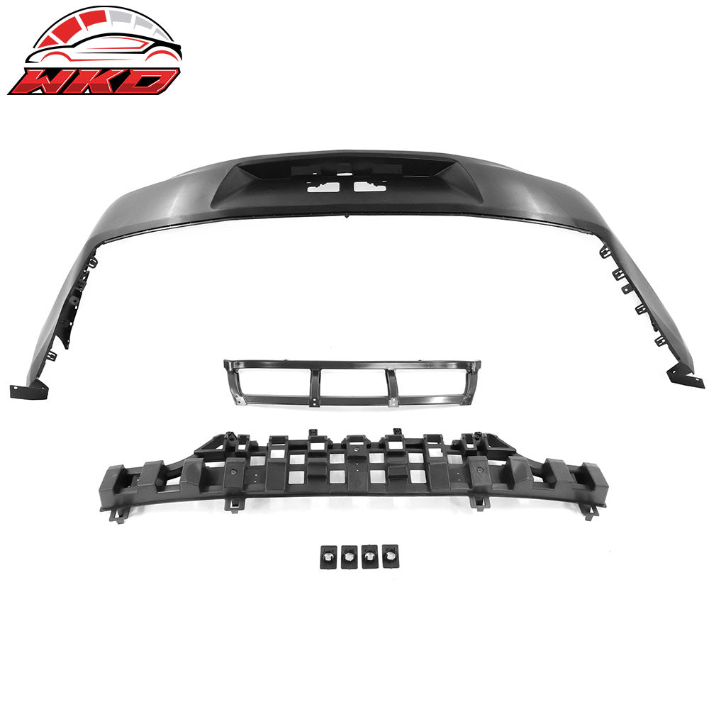 Fits 14-15 Chevy Camaro 6th ZL1 Style Rear Bumper + Quad Diffuser w/ Reflectors