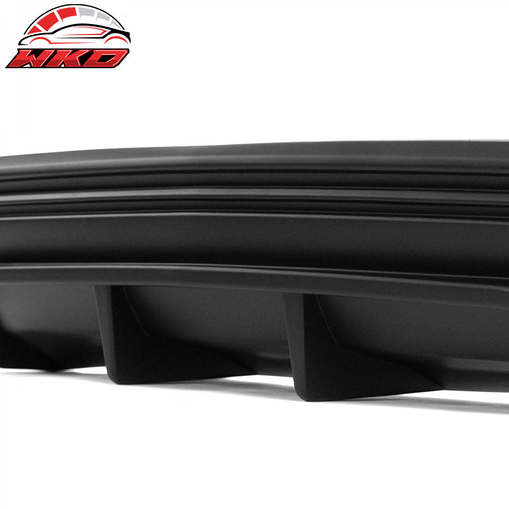 Fits 14-15 Chevy Camaro 6th ZL1 Style Rear Bumper + Quad Diffuser w/ Reflectors