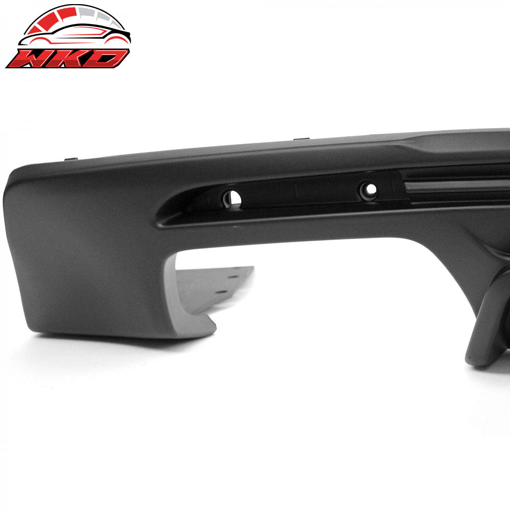 Fits 14-15 Chevy Camaro 6th ZL1 Style Rear Bumper + Quad Diffuser w/ Reflectors