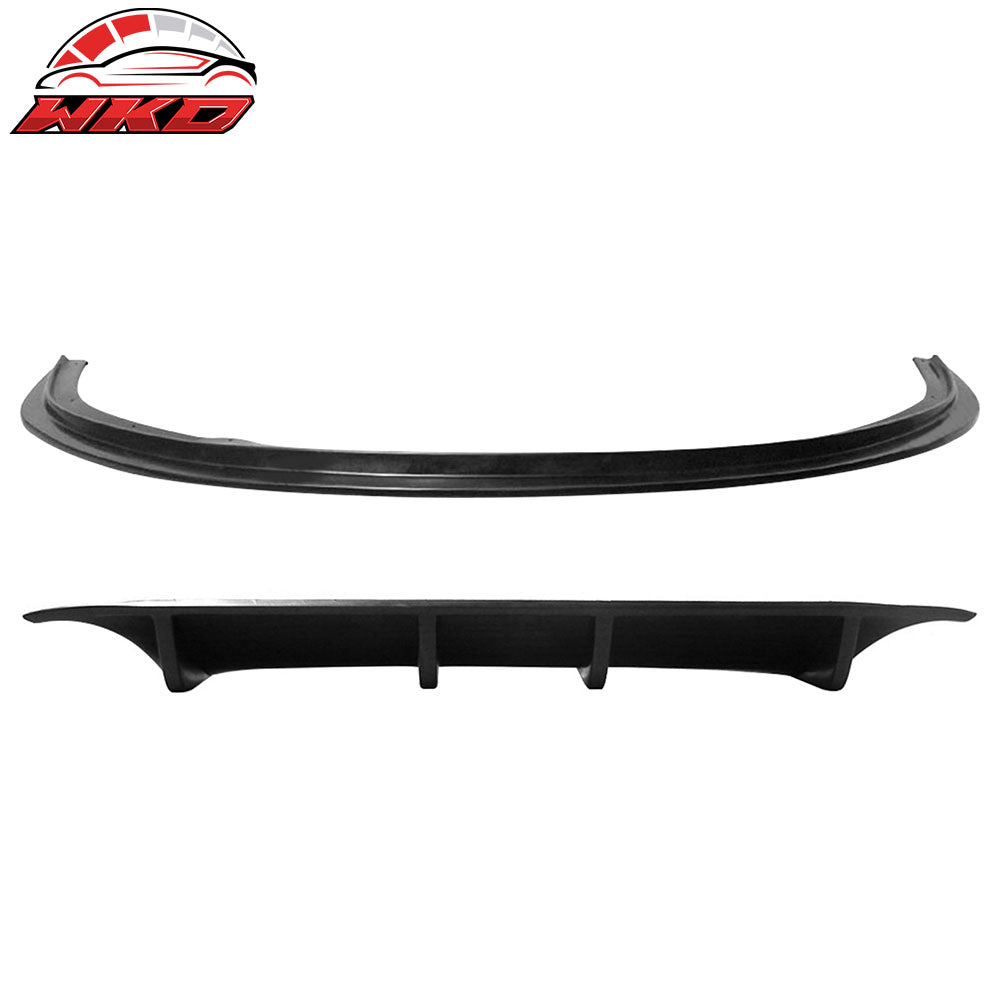 2009-15 Nissan Maxima 4-Door MDA Style Rear Diffuser Lip + Front Bumper Lip PU | Wholesale