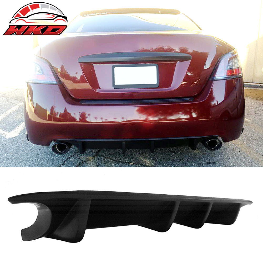 Wholesale 09-15 Nissan Maxima 4-Door MDA Style Rear Diffuser Lip + Front Bumper Lip PU