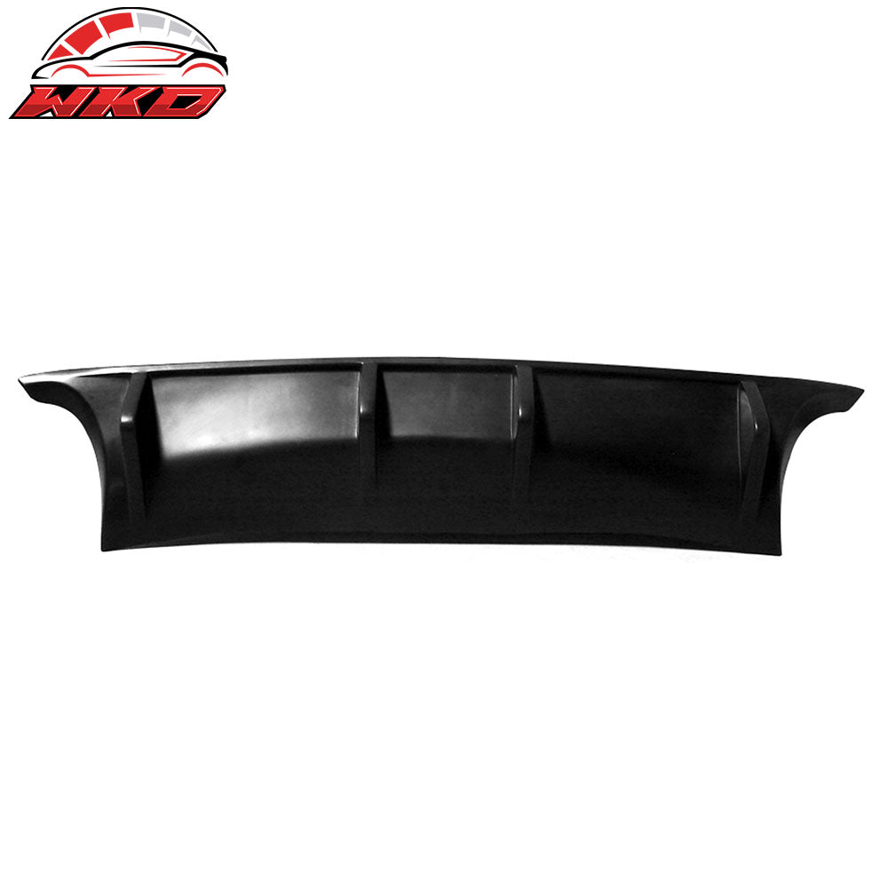 Fits 09-15 Nissan Maxima Sedan MDP Style Rear Diffuser Lip + Front Bumper Lip PU
