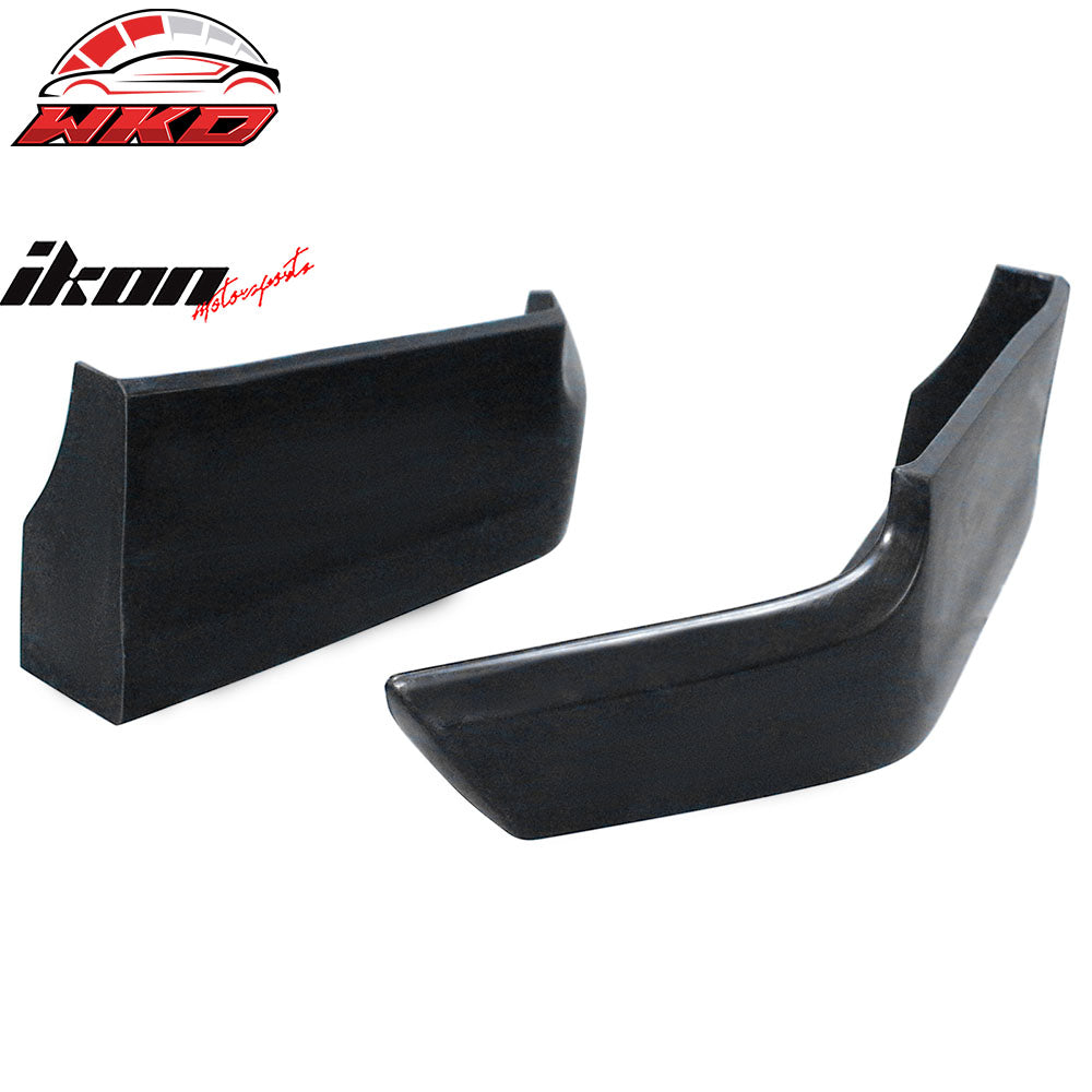 Fits 14-16 Scion tC Ikon Style Rear Bumper Diffuser + Side Aprons Unpainted PU