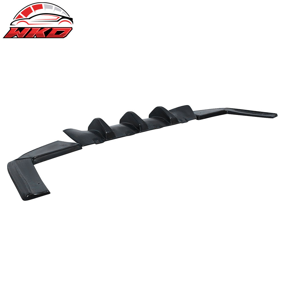 Fits 17-25 Alfa Romeo Giulia MX Style 3PCS Rear Bumper Lip Diffuser + Aprons PU