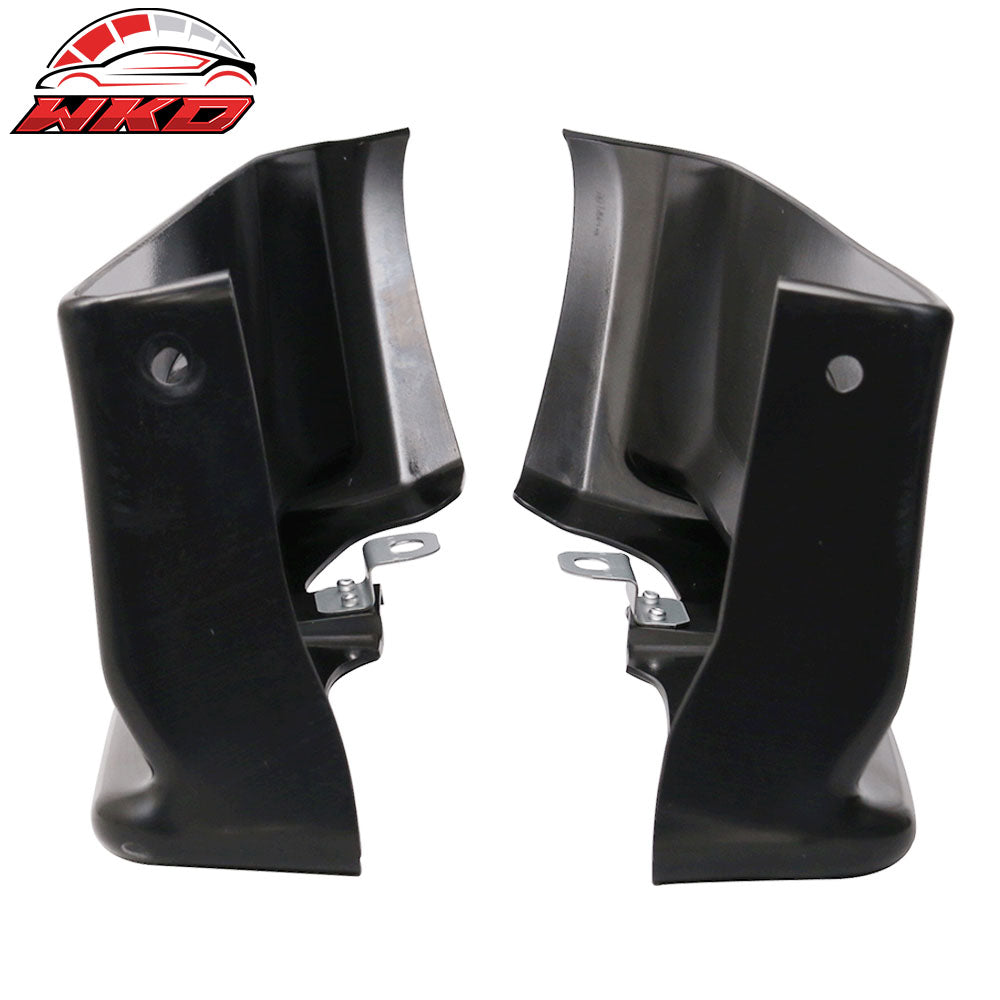 Fits 15-21 Subaru WRX STI MP Style Rear Bumper Lip Apron 2Pc Spats Unpainted ABS