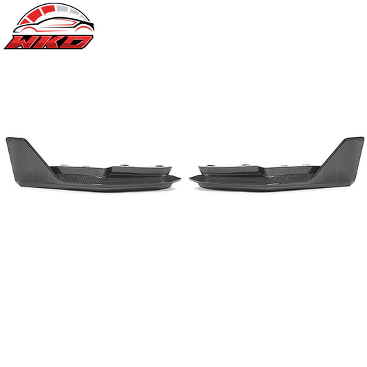21-23 BMW G82 G83 M4 MP Style Rear Bumper Lip Splitters Real Carbon Fiber | Wholesale