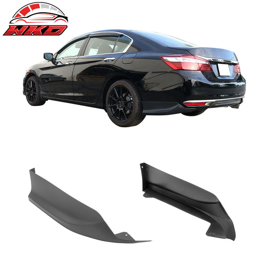 16-17 Honda Accord Sedan HFP Style Rear Bumper Lip Spoiler Side Aprons PP | Wholesale