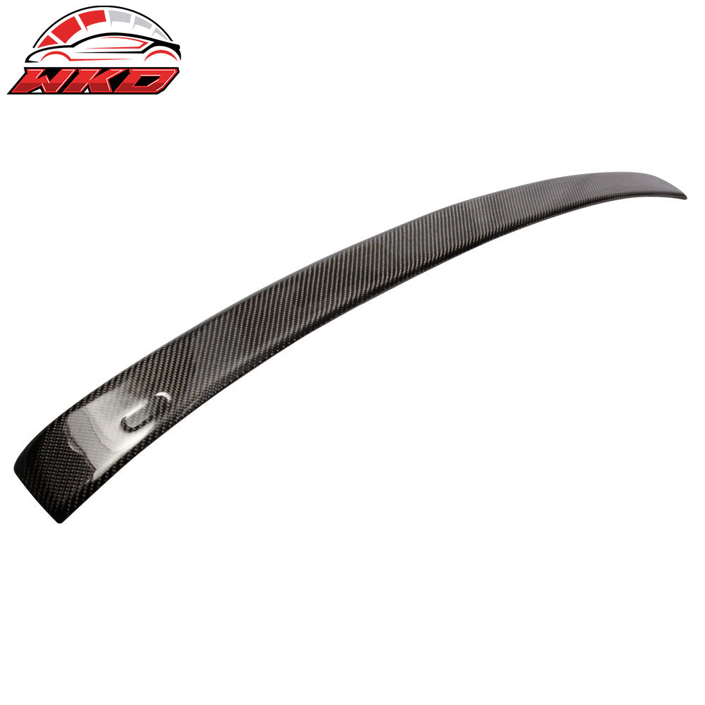 Fits 11-16 BMW 5-Series F10 Sedan 4Dr A Style Carbon Fiber CF Rear Roof Spoiler